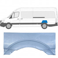 Pannello di riparazione parafango posteriore per Mercedes Sprinter 2006- / Sinistra 5685