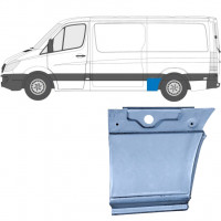 Pannello di riparazione parafango posteriore per Mercedes Sprinter 2006- / MWB / Sinistra 5727