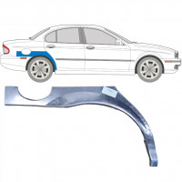 Pannello di riparazione parafango posteriore per Jaguar X-Type 2001-2009 / Destra 6080